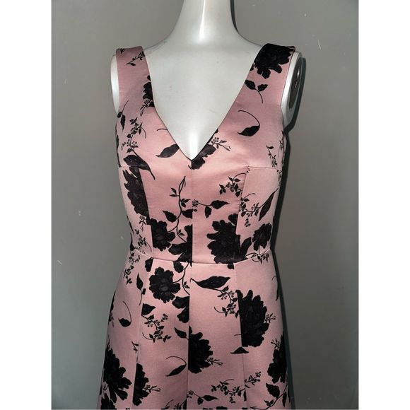 Emilia Wickstead Petrova Floral V-Neck Midi-Dress US 8 $1920 - Picture 7 of 13